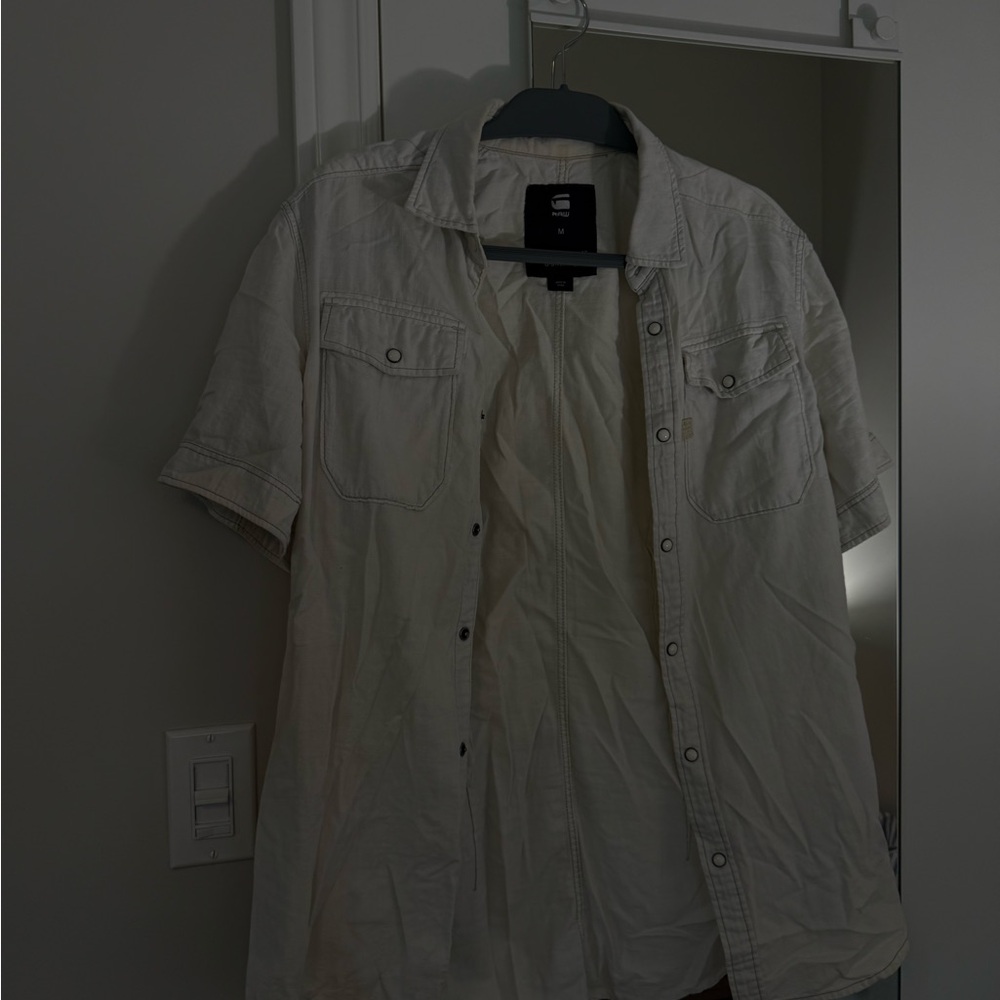G-Star White Dress Shirt